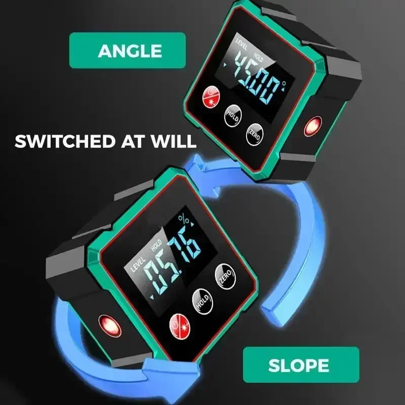Woodworking Tools  360° LCD Electronic Protractor Inclinometer Measuring Tool Magnetic Digital Angle Finder with Electronic