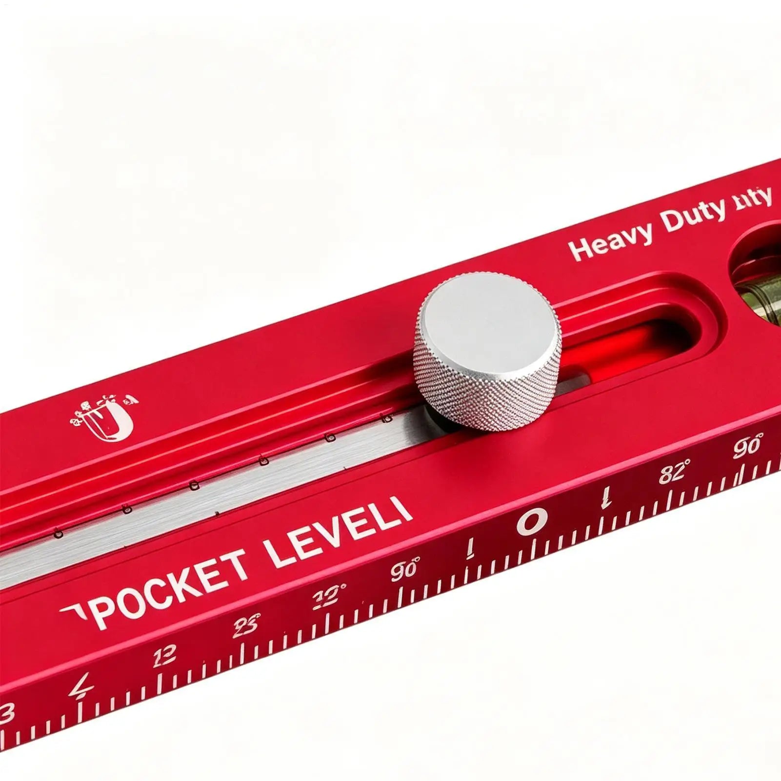 Woodworking Measuring Tools Magnetic Horizontal Gauge Carpenter Ruler with Metric and Imperial Scale for Cutting Marking