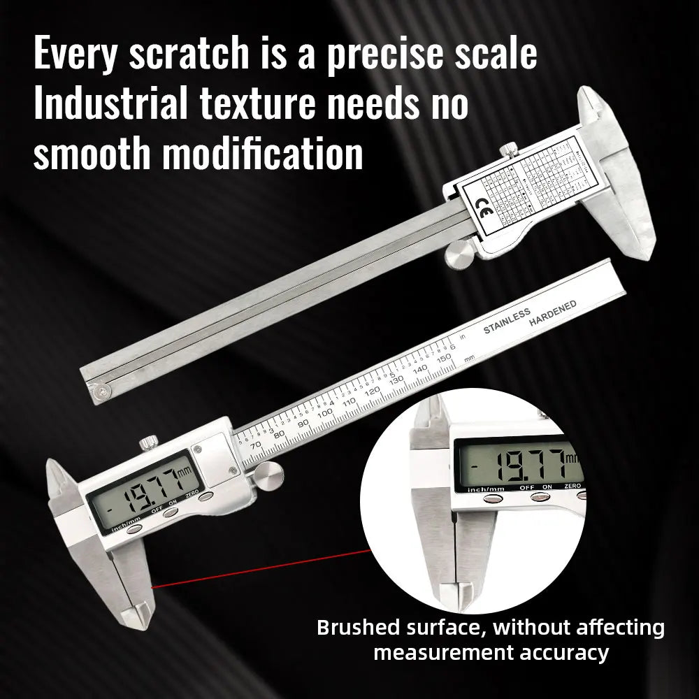 All-metal And stainless steel micrometers measuring tools  stainless steel electronic digital calipers, digital vernier calipers