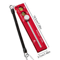 Woodworking Measuring Tools Magnetic Horizontal Gauge Carpenter Ruler with Metric and Imperial Scale for Cutting Marking