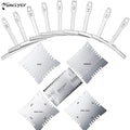 Miwayer Guitar Luthier Measuring Tool Kit Set String Action Ruler Understring Radius Gauge Guitar Repair Tools